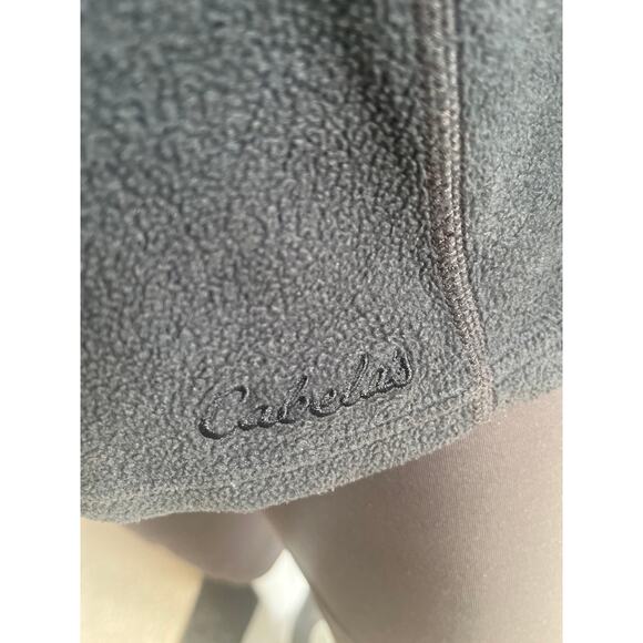 Cabelas Primaloft XPG 1/4 Zip Gray Fleece Pullover Jacket Women's Size M - Picture 5 of 10